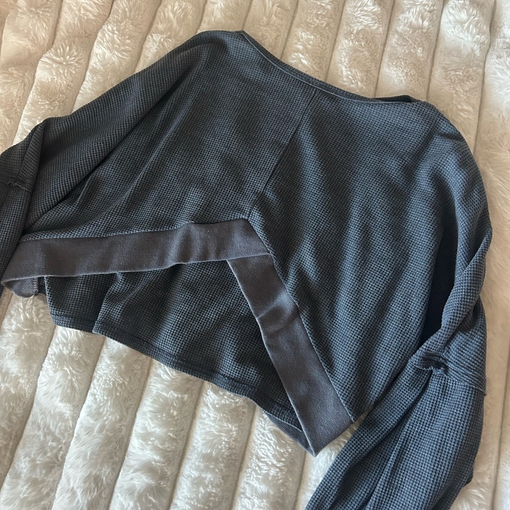 Women's Cool Blue Long Sleeve Top